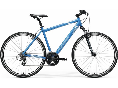 Велосипед Merida Crossway 10-V blue (2023)