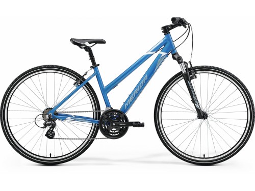 Велосипед Merida Crossway 10-V L blue (2023)