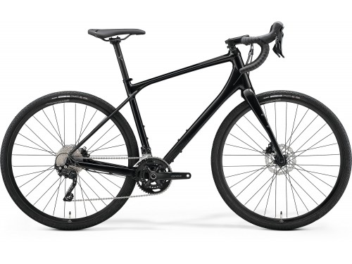 Велосипед Merida Silex 400 (2023) Glossy Black