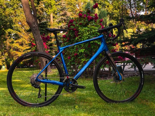 Велосипед Merida Silex 400 (2023) Matt Blue