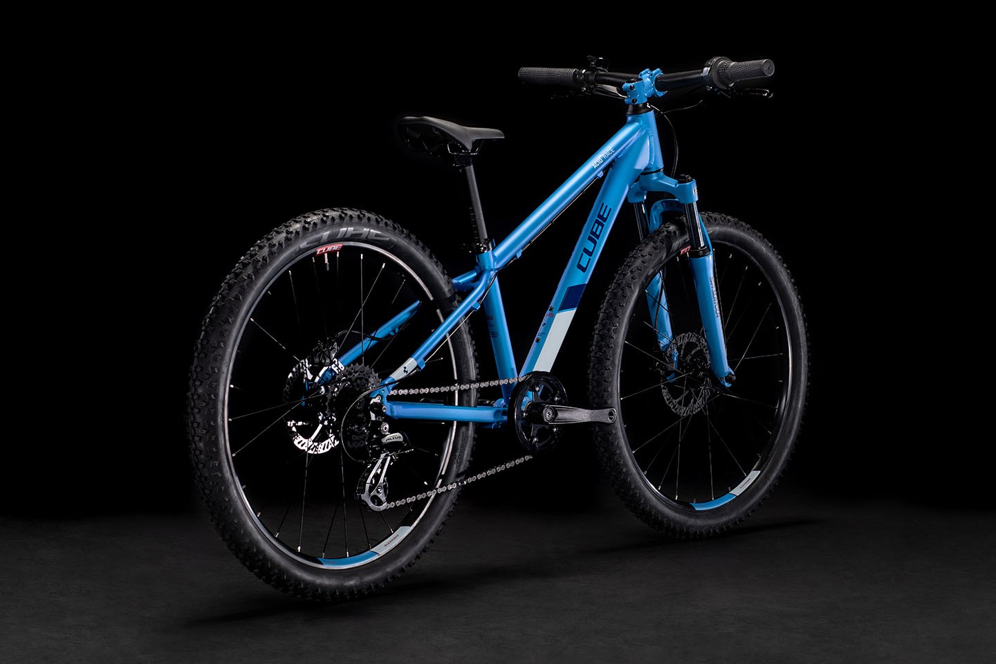 CUBE ACID 240 Disc 2021 ice blue Red Bike