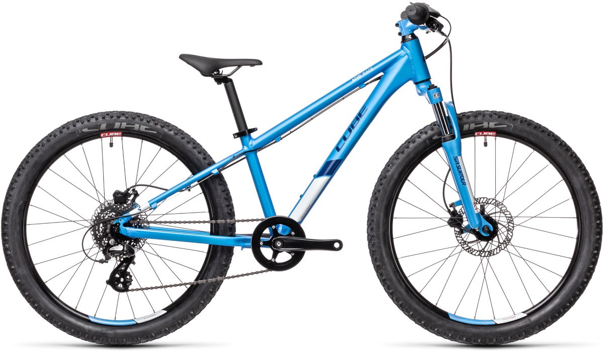 Велосипед CUBE ACID 240 Disc (2021) - ice blue Red Bike