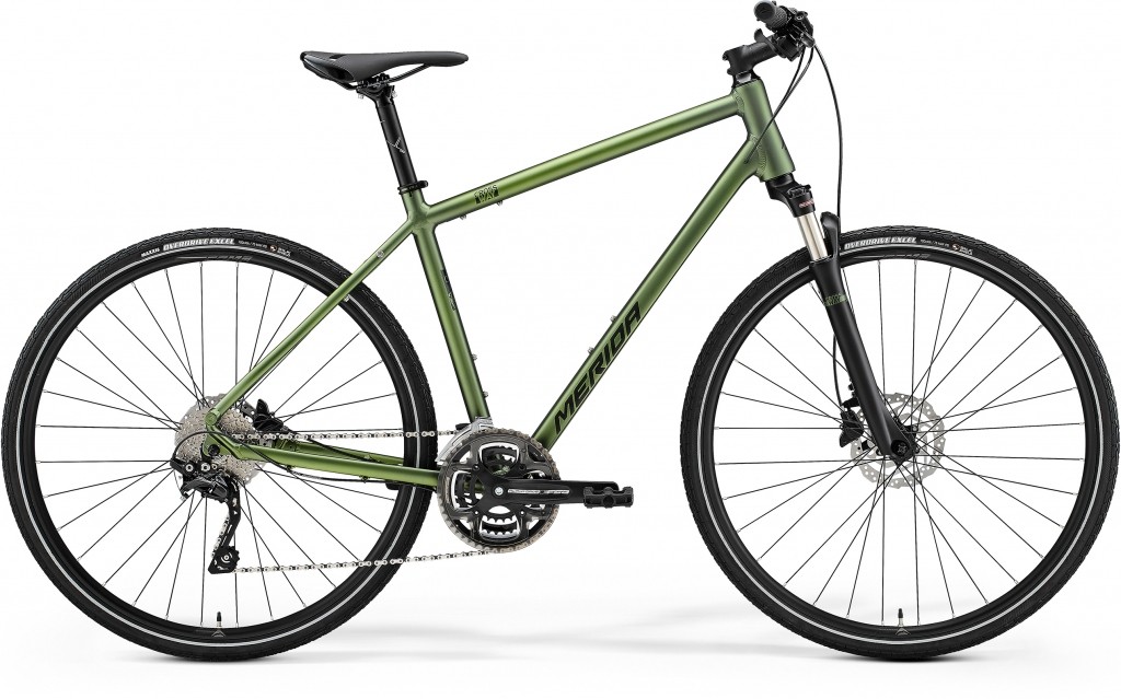 ▻Городской Велосипед [Merida Crossway 300 (2022) matt fog green