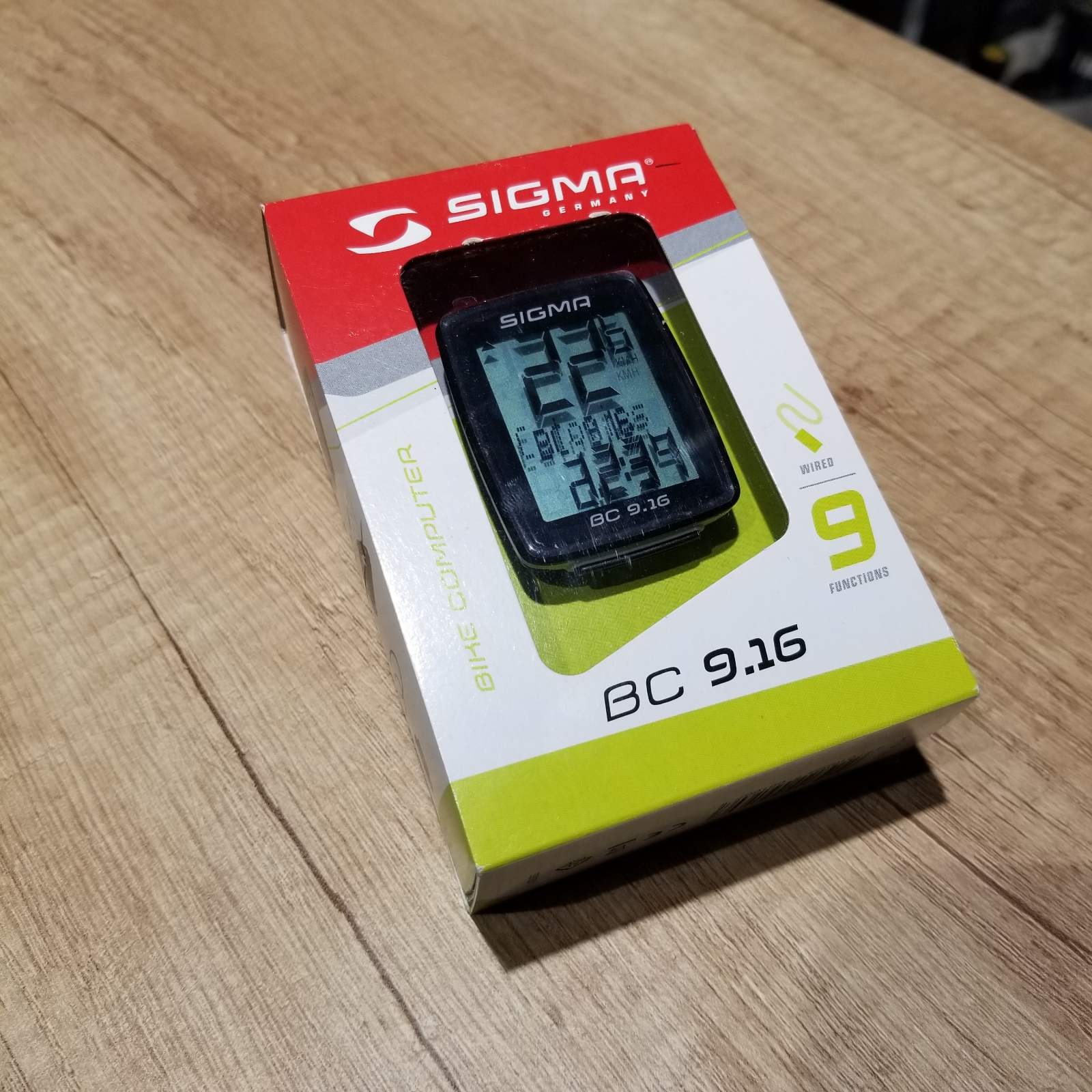 Sigma wired best sale bike computer